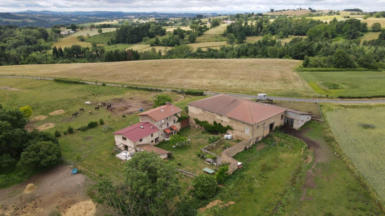 Bed and Breakfast Domaine Du Coq En Pat Augerolles Exterior foto