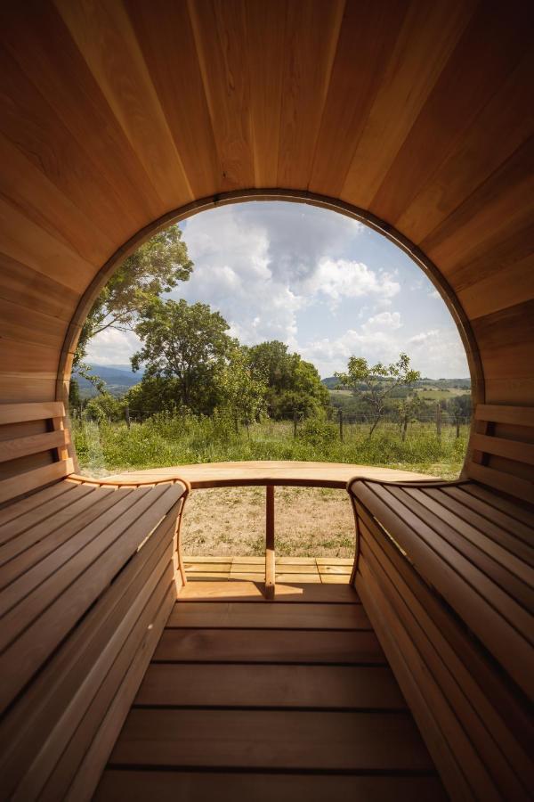 Bed and Breakfast Domaine Du Coq En Pat Augerolles Exterior foto