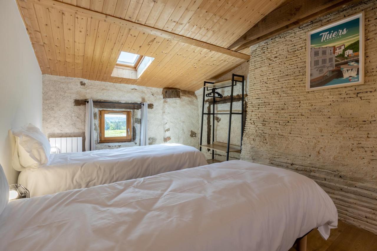Bed and Breakfast Domaine Du Coq En Pat Augerolles Exterior foto